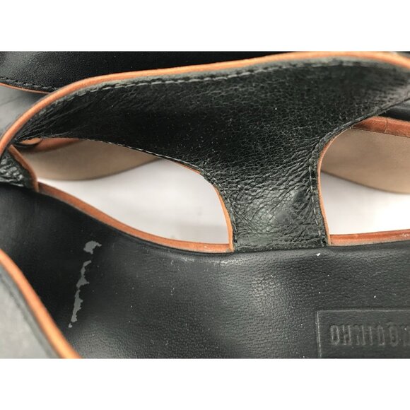 Camper Together Veronique Branquiho Sandals Womens Size 37 US 6.5 Black Leather - Picture 3 of 16